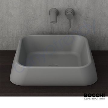 Bocchi Vessel Elba 42 cm Gri Lavabo
