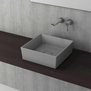 Bocchi Vessel Elba 42 cm Gri Lavabo