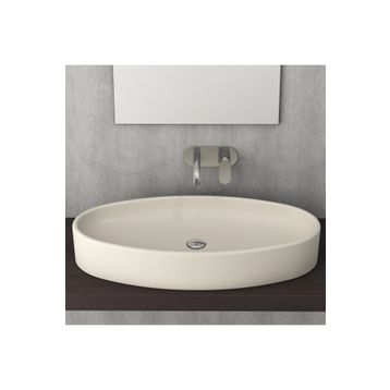 Bocchi Vessel Elips Çanak 85 cm Mat Yasemin Lavabo