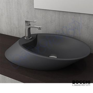 Bocchi Vessel Milano Antrasit Çanak Lavabo