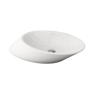 Bocchi Vessel Yatay Çanak 72 cm Parlak Beyaz Lavabo