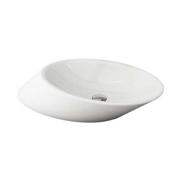 Bocchi Vessel Yatay Çanak 72 cm Parlak Beyaz Lavabo