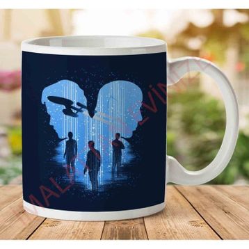 Bodly Go Star Trek Baskılı Kupa