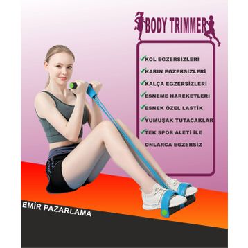 Body Trimmer Egzersiz Aleti El Ayak Direnç Yayı