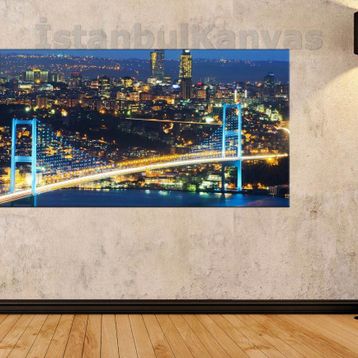 Boğaz Köprüsü İstanbul Kanvas Tablo