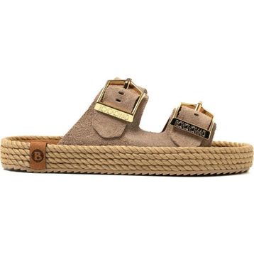 Bohonomad SYD12-00025 Taupe Sydney Kadın Terlik