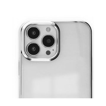 Bol Çeşit iPhone 13 Pro Element Gümüş Silikon Kılıf