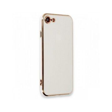 Bol Çeşit iPhone 7 Volet Beyaz Silikon Kılıf