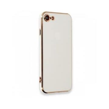 Bol Çeşit iPhone 7 Volet Beyaz Silikon Kılıf