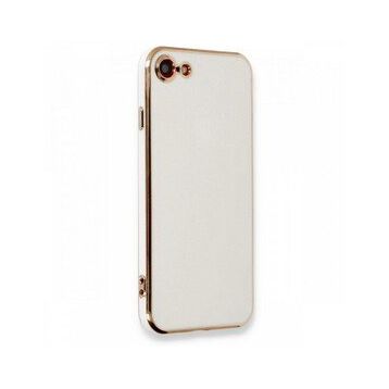 Bol Çeşit iPhone 7 Volet Beyaz Silikon Kılıf