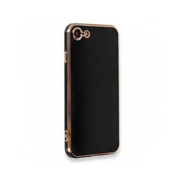 Bol Çeşit iPhone 7 Volet Siyah Silikon Kılıf
