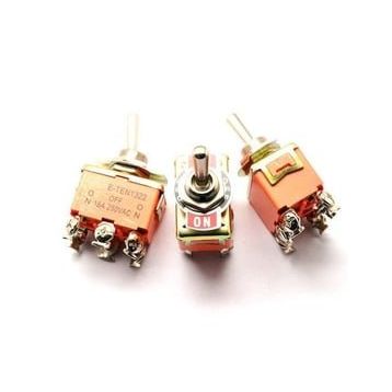 Bolsat Toggle TEN-1322 6 Uçlu On-Off-On Swıtch Anahtar