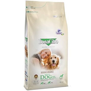 BonaCibo Adult Dog Lamb Rice Kuzu Eti İçeren 4 kg Köpek Maması