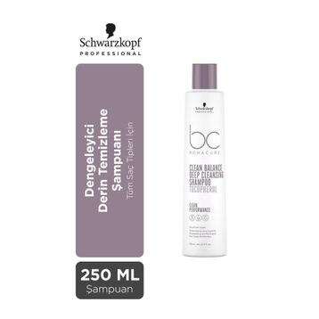 Bonacure Clean 250 ml Dengeleyici Derin Temizlik Şampuanı