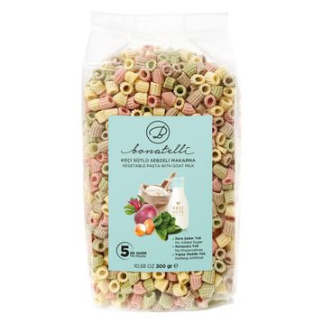 Bonatelli 300 gr Keçi Sütlü Sebzeli Makarna