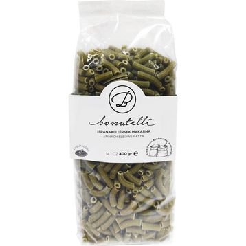 Bonatelli 400 gr Ispanaklı Dirsek Makarna