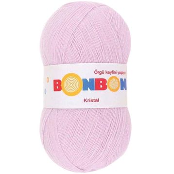 Bonbon 98332 Açık Lila Kristal El Örgü Lif İpi