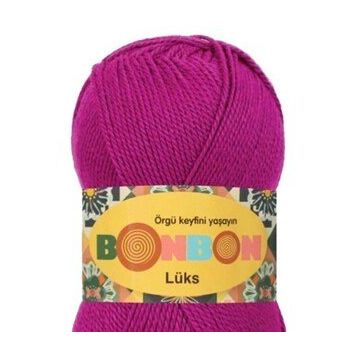 Bonbon 98403 Fuşya Lüks Patik İpi Yünü