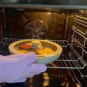 Bondy Amercook Seramik 8 Parça Cream Tencere Seti