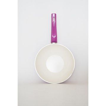 Bonera 24 cm Fuşya Wok Tava