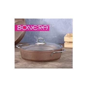 Bonera 28 cm Pro Gerçek Granit Tava