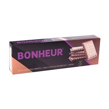 Bonheur 102 gr Sütlü Çikolatalı Bisküvi