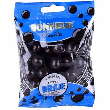 Bonheur 60 gr Bitter Fındık Draje