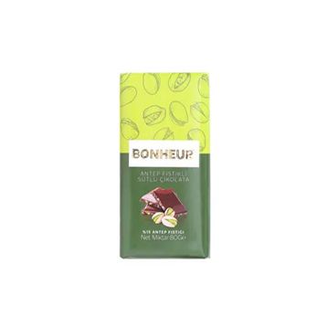 Bonheur 80 gr Antep Fıstıklı Tablet Çikolata