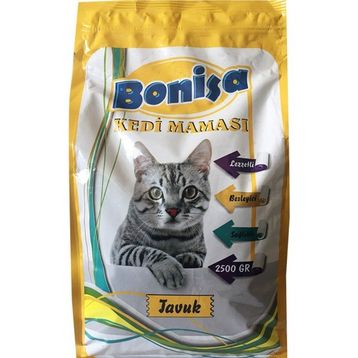 Bonisa Tavuklu 2.5 KG Yetişkin Kedi Maması