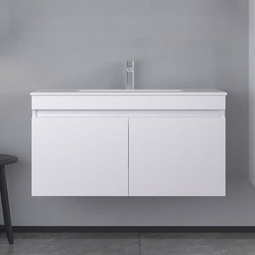 Bonitobagno Capri 100 cm Beyaz Banyo Dolabı Alt Modül