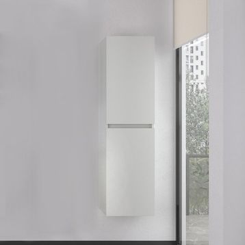 Bonitobagno Capri 40 cm Beyaz Banyo Boy Dolabı