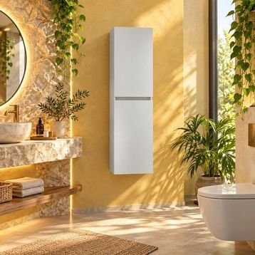 Bonitobagno Capri 40 cm Beyaz Banyo Boy Dolabı