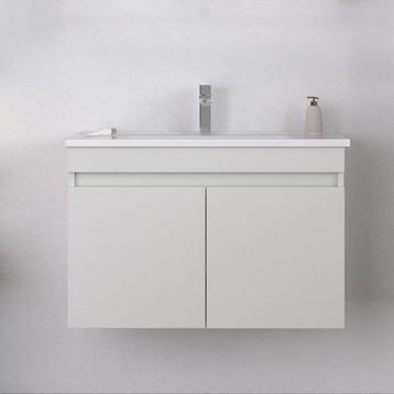 Bonitobagno Capri 80 cm Beyaz Banyo Dolabı Alt Modül