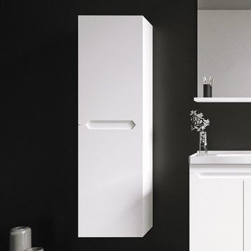 Bonitobagno Rita 40 cm Beyaz Banyo Boy Dolabı