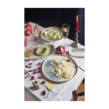 Bonna 2'li 28 cm Fium Hygge Düz Tabak