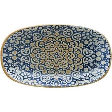 Bonna Alhambra Gourmet 34x19 cm 6'lı Oval Kayık Tabak