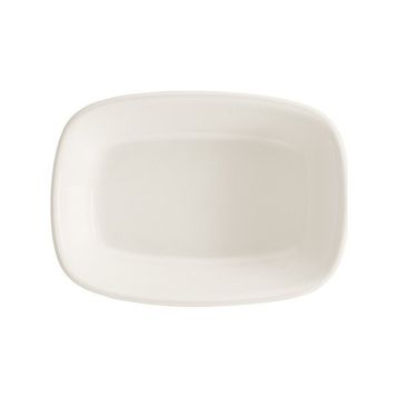 Bonna Gourmet Porselen 14x10 CM 6lı Dikdörtgen Kayık Tabak