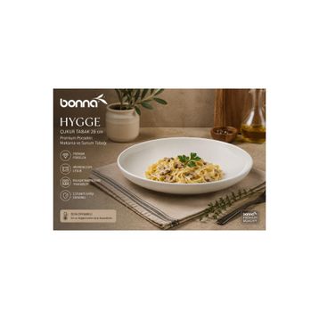 Bonna Hygge 28 cm Çukur Tabak