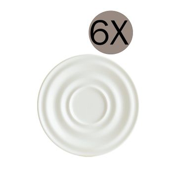Bonna KAF01CPT Kaff 17 CM 6'lı Cappuccino Tabağı