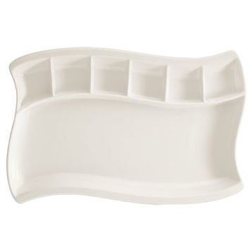 Bonna Porselen 34 cm 6'lı Gourmet Kahvaltı Tabağı