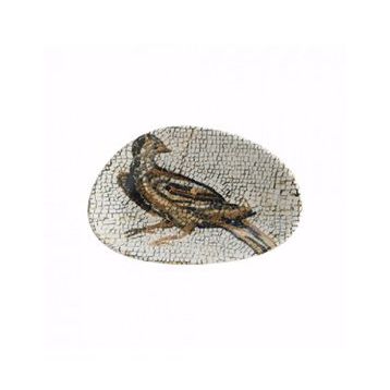 Bonna Porselen Mezopotamya Kuş Vago15*8.5 cm 2'li Oval Kayık Tabak