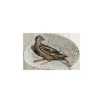 Bonna Porselen Mezopotamya Kuş Vago15*8.5 cm 2'li Oval Kayık Tabak