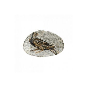 Bonna Porselen Mezopotamya Kuş Vago15*8.5 cm 2'li Oval Kayık Tabak