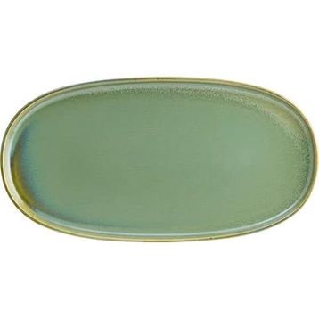 Bonna Sage Snell Gourmet 24x14 cm 6'lı Oval Kayık Tabak