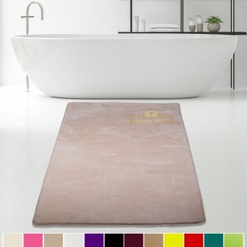 Bonny Home 120x180 cm Elite Vizon Peluş Kaymaz Tabanlı Pufidik Banyo Halısı