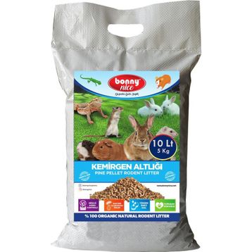 Bonny Nice Doğal Çam Pelet 5 kg 10 lt Hamster Kafes Altlığı