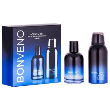 Bonveno Aqua EDT 100 ml Erkek Parfüm + 150 ml Deodorant