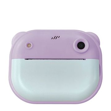 Bood BM33 Baskılı Lila Çocuk Fotoğraf Makinesi - Outlet