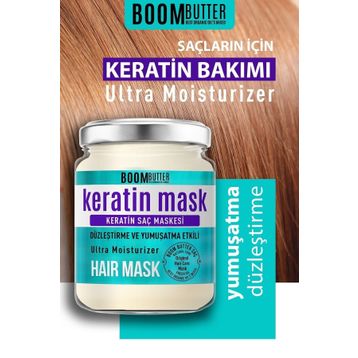 Boom Butter 190 ml Güçlendirici Onarıcı Keratin Saç Maskesi