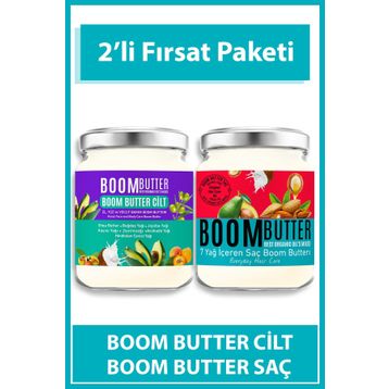Boom Butter Saç ve Cilt Bakım Paketi
